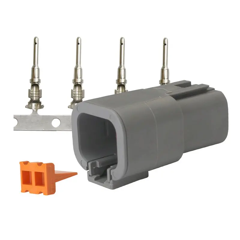 Pacer Dtp Deutsch Receptacle Repair Kit - 14-12 Awg (4 Position) [Tdtp04f-4Rp] 1