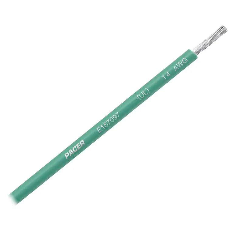 Pacer Green 14 Awg Primary Wire - 25' [Wul14gn-25] 1