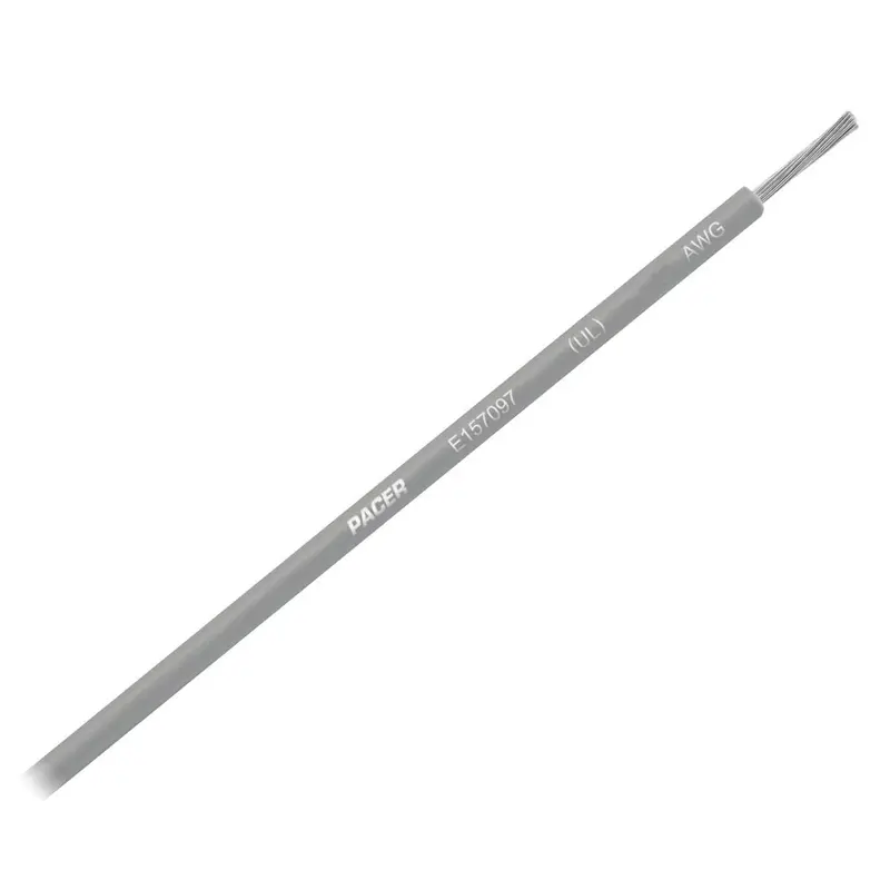 Pacer Grey 10 Awg Primary Wire - 25 [Wul10gy-25] 1