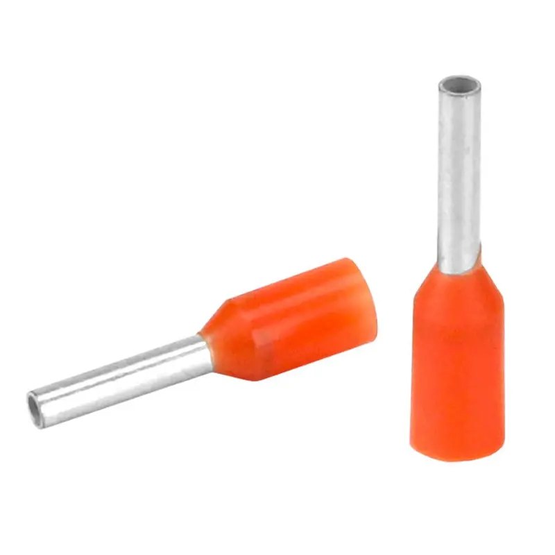 Pacer Orange 20-22 Awg Wire Ferrule - 6Mm Length - 25 Pack [Tfrl22-6Mm-25] 1