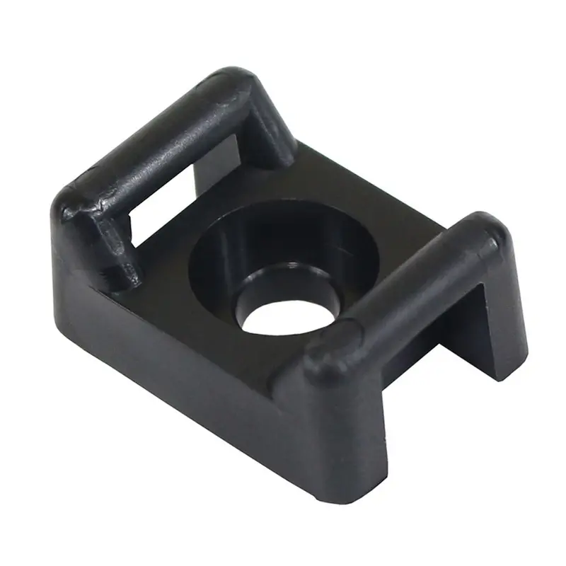 Pacer Screw Down Cable Tie Mount - #10 Screw Mount Method - Black - 100 Pack [Ctm3s10bk-100] 1