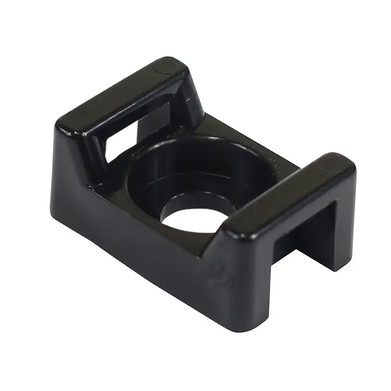 Pacer Screw Down Cable Tie Mount - #8 Screw Mount Method - Black - 100 Pack [Ctm2s8bk-100] 1