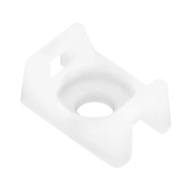 Pacer Screw Down Cable Tie Mount - #8 Screw Mount Method - Natural Color - 100 Pack [Ctm2s8-100] 1