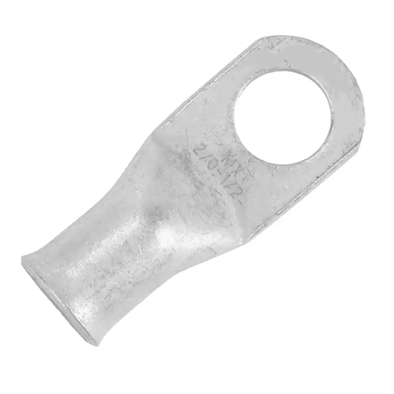 Pacer Tinned Lug 2/0 Awg - 1/2" Stud Size - 10 Pack [Tae2/0-12R-10] 1