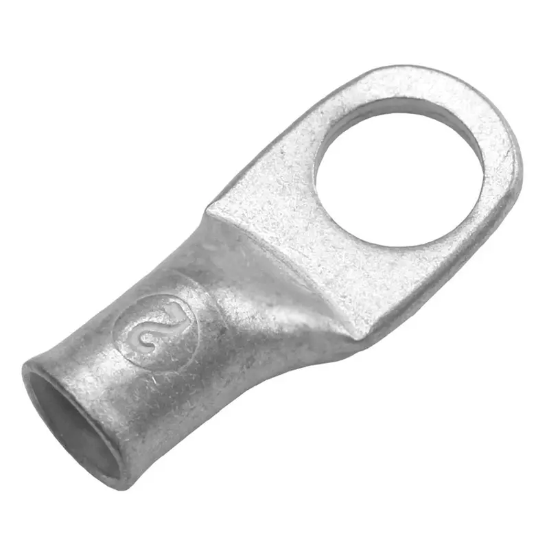 Pacer Tinned Lug 2 Awg - 1/2" Stud Size - 10 Pack [Tae2-12R-10] 1