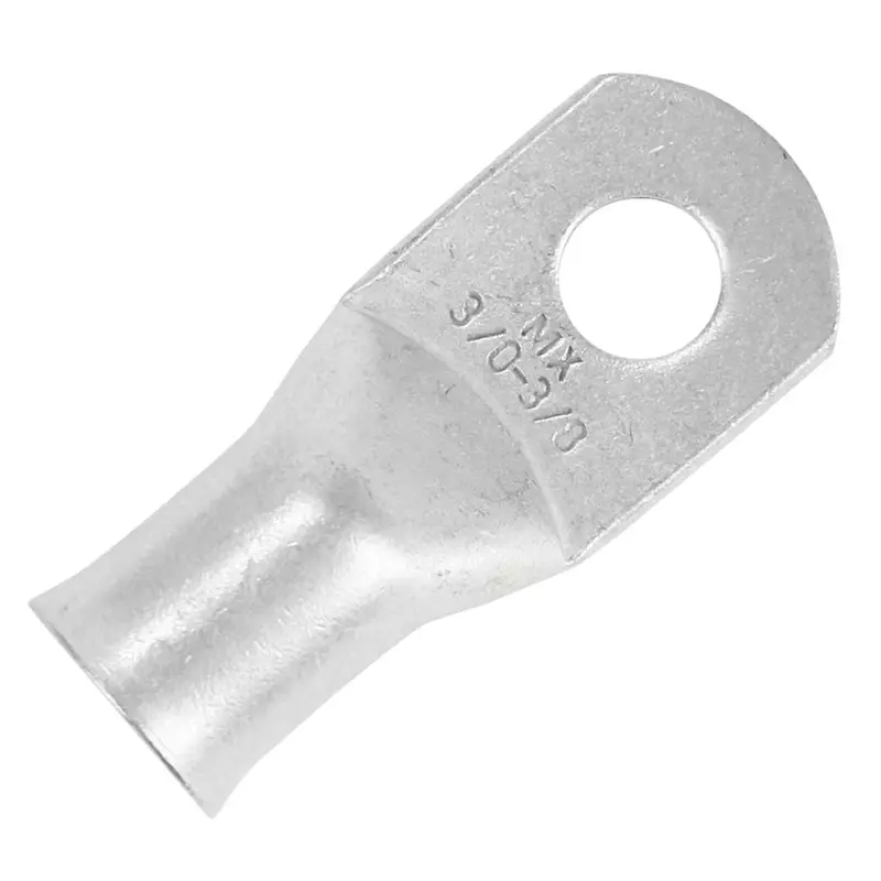 Pacer Tinned Lug 3/0 Awg - 3/8" Stud Size - 10 Pack [Tae3/0-38R-10] 1