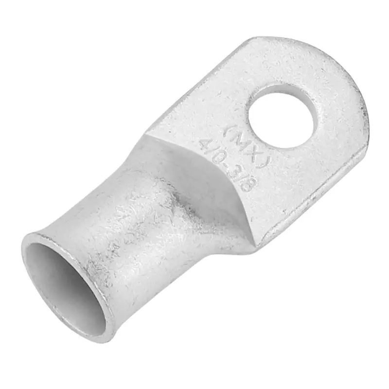 Pacer Tinned Lug 4/0 Awg - 3/8" Stud Size - 10 Pack [Tae4/0-38R-10] 1