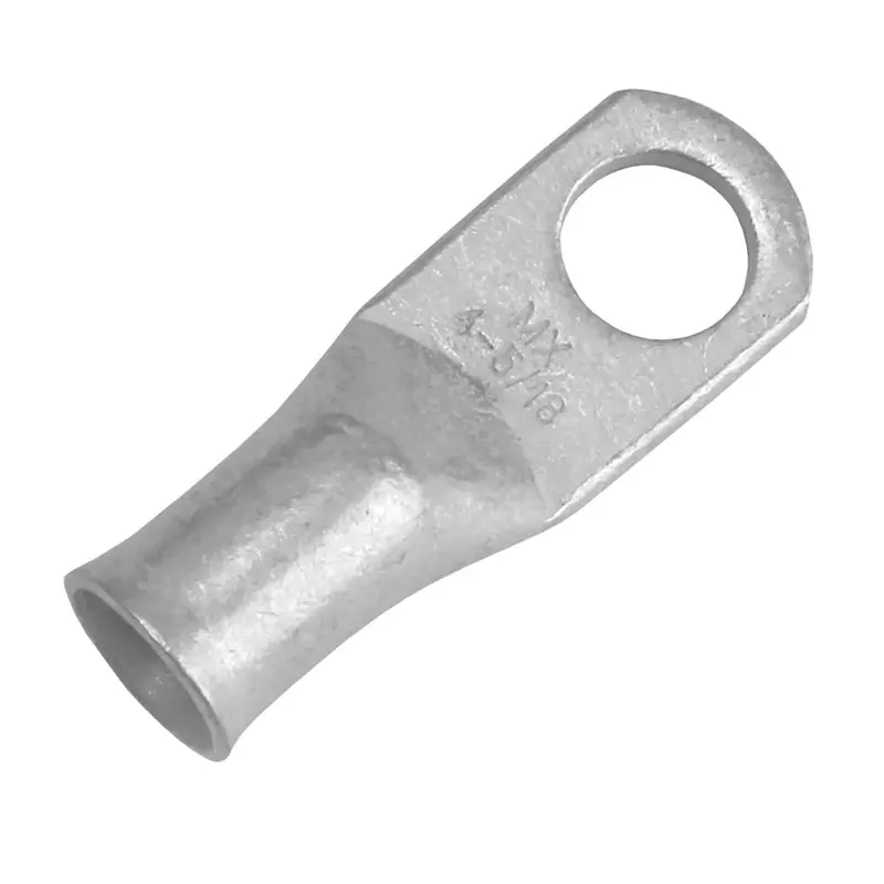 Pacer Tinned Lug 4 Awg - 5/16" Stud Size - 10 Pack [Tae4-56R-10] 1