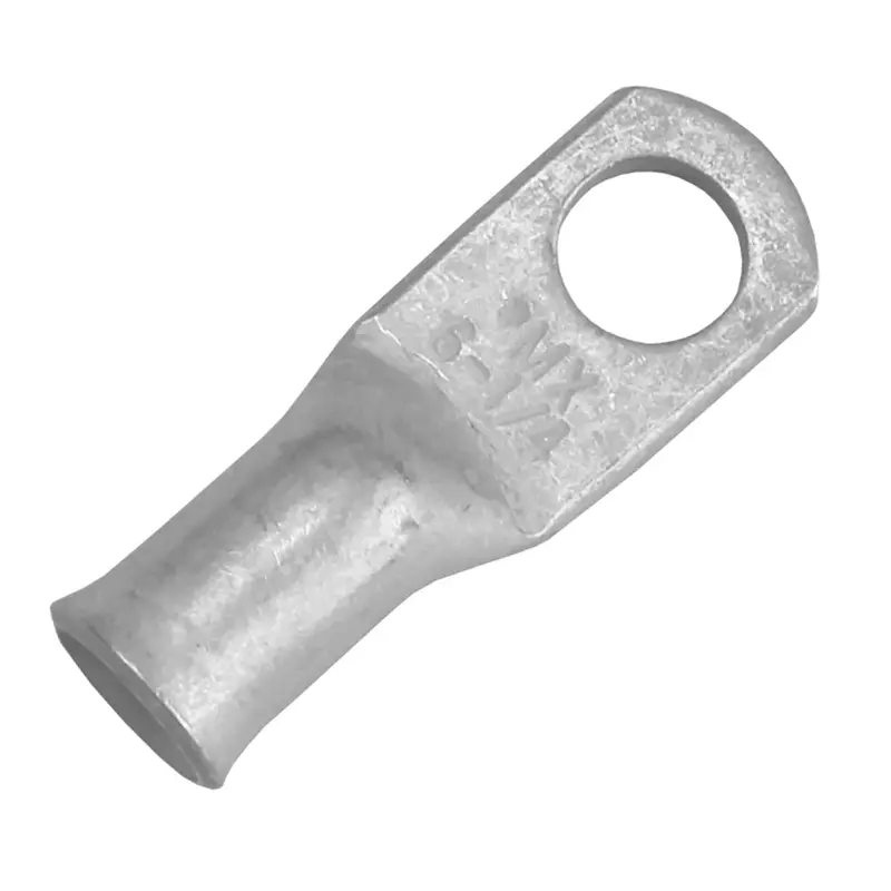 Pacer Tinned Lug 6 Awg - 1/4" Stud Size - 10 Pack [Tae6-14R-10] 1