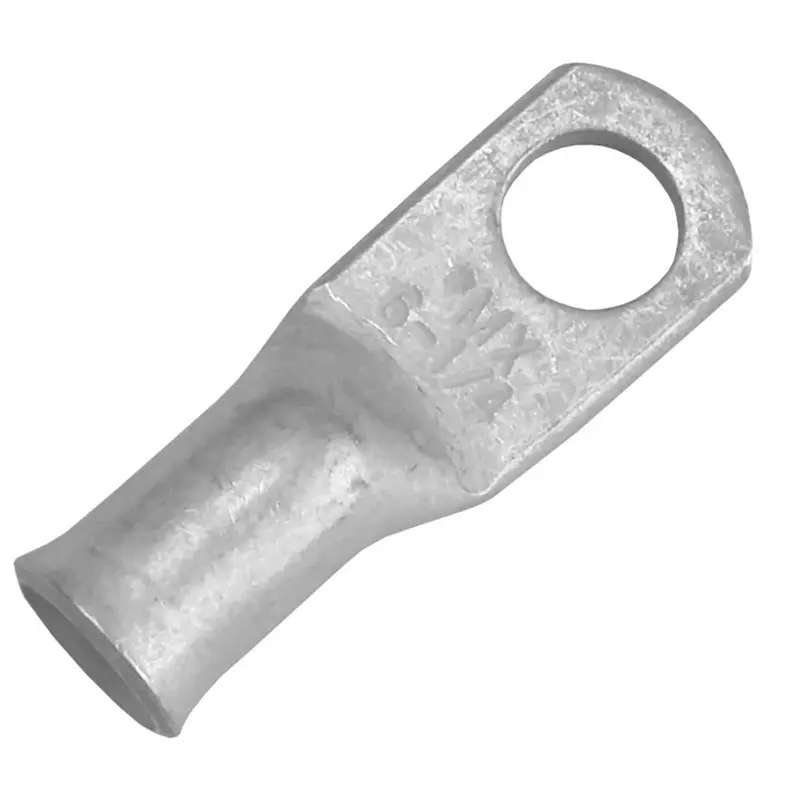 Pacer Tinned Lug 6 Awg - 1/4" Stud Size - 2 Pack [Tae6-14R-2] 1