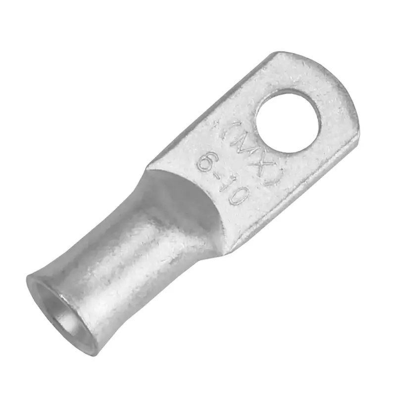Pacer Tinned Lug 6 Awg - #10 Stud Size - 10 Pack [Tae6-10R-10] 1