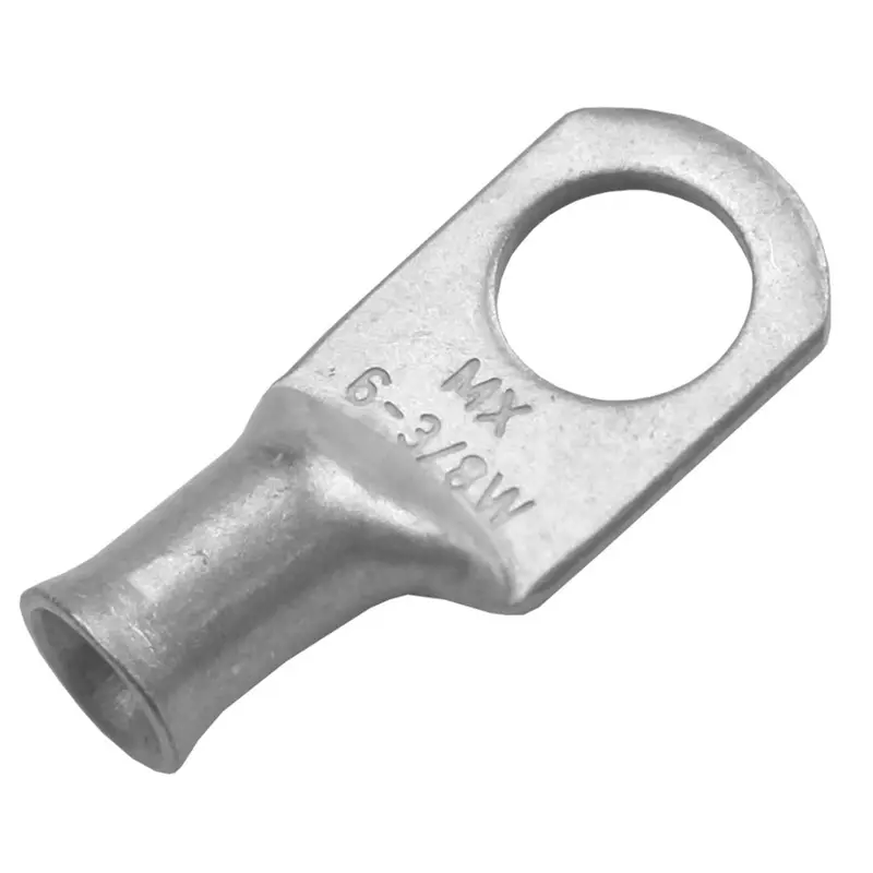 Pacer Tinned Lug 6 Awg - 3/8" Stud Size - 2 Pack [Tae6-38R-2] 1