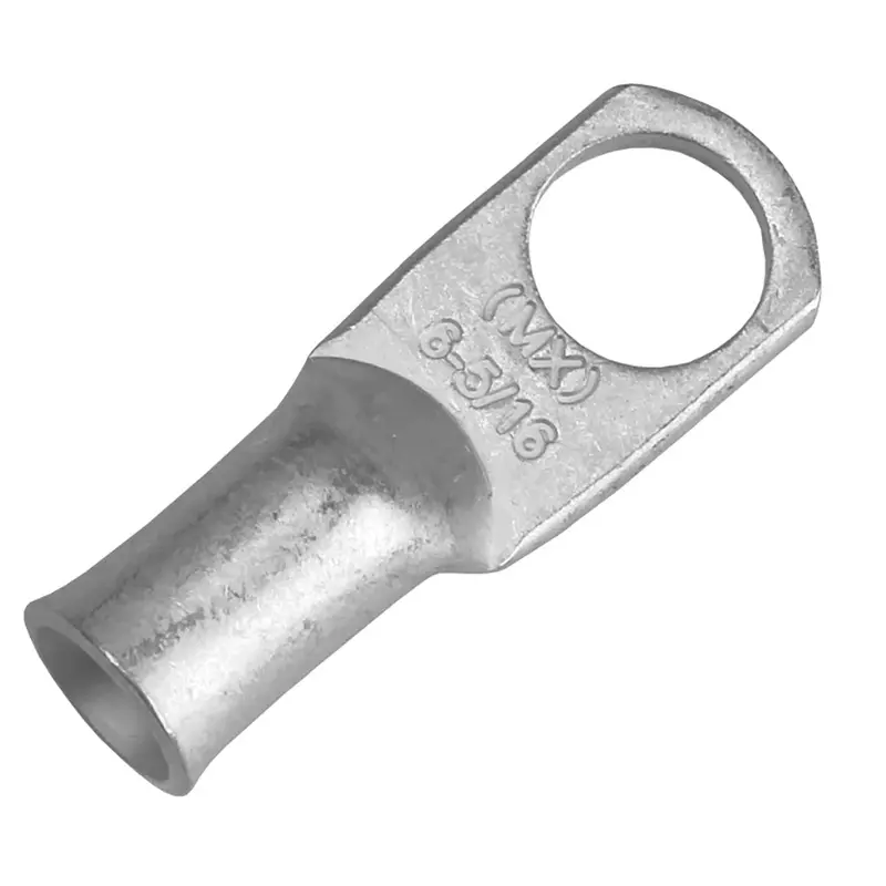 Pacer Tinned Lug 6 Awg - 5/16" Stud Size - 10 Pack [Tae6-56R-10] 1
