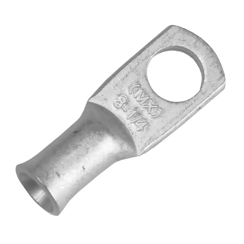 Pacer Tinned Lug 8 Awg - 1/4" Stud Size - 10 Pack [Tae8-14R-10] 1