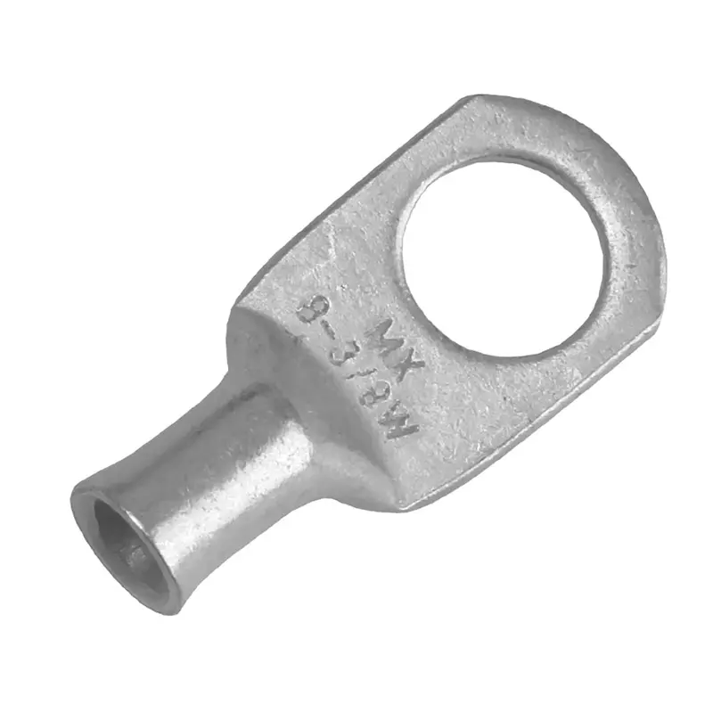 Pacer Tinned Lug 8 Awg - 3/8" Stud Size - 10 Pack [Tae8-38R-10] 1