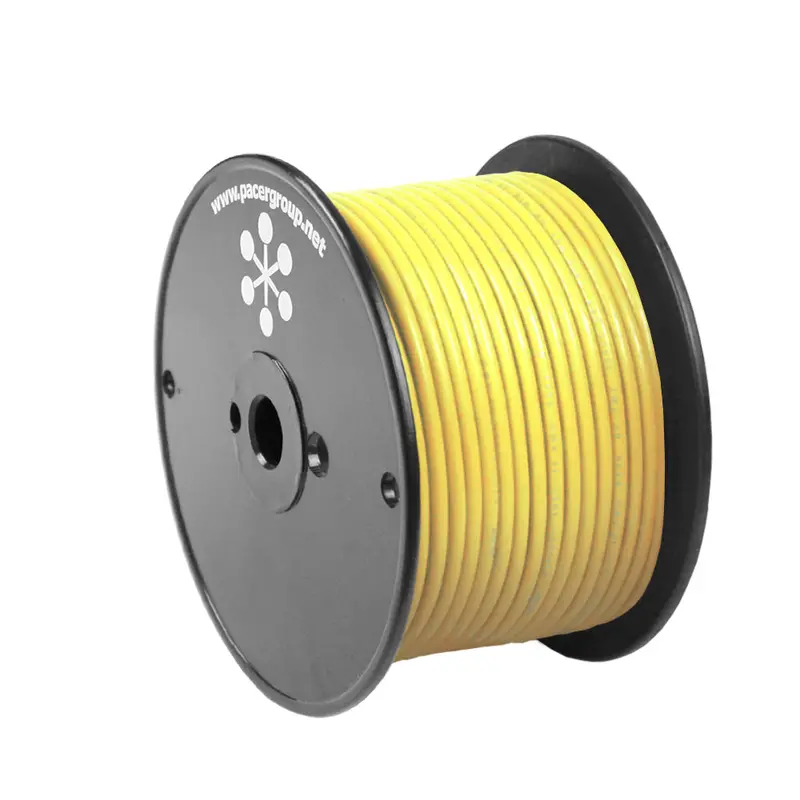 Pacer Yellow 12 Awg Primary Wire - 100  [Wul12yl-100] 1