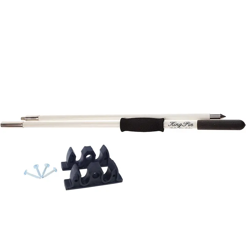 Panther 8 King Pin Anchor Pole - 2-Piece - White [Kpp802w] 1