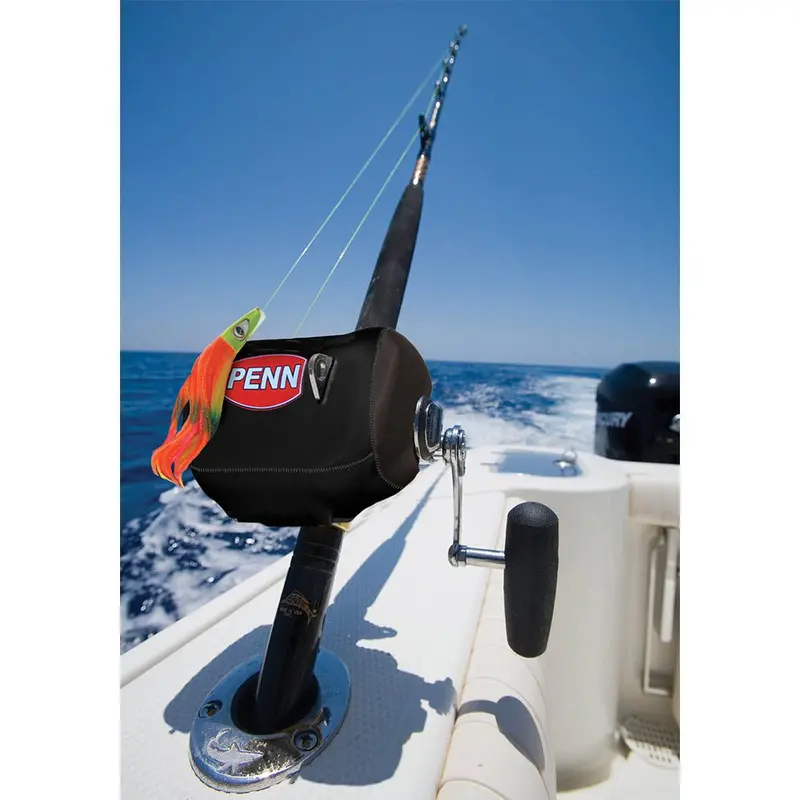 Penn Neoprene Conventional Reel Cover - Medrc - Black - Medium [1178862] 1