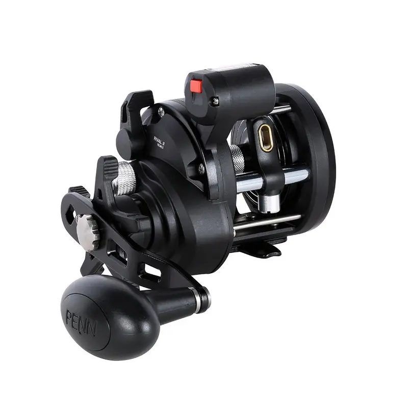 Penn Rvlii15lwlc Rival Ii 15 Level Wind Conventional Reel W/Line Counter [1639169] 1