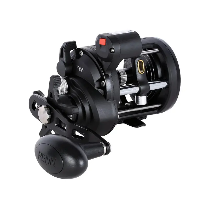 Penn Rvlii20lwlc Rival Ii 20 Level Wind Conventional Reel W/Line Counter [1639140] 1
