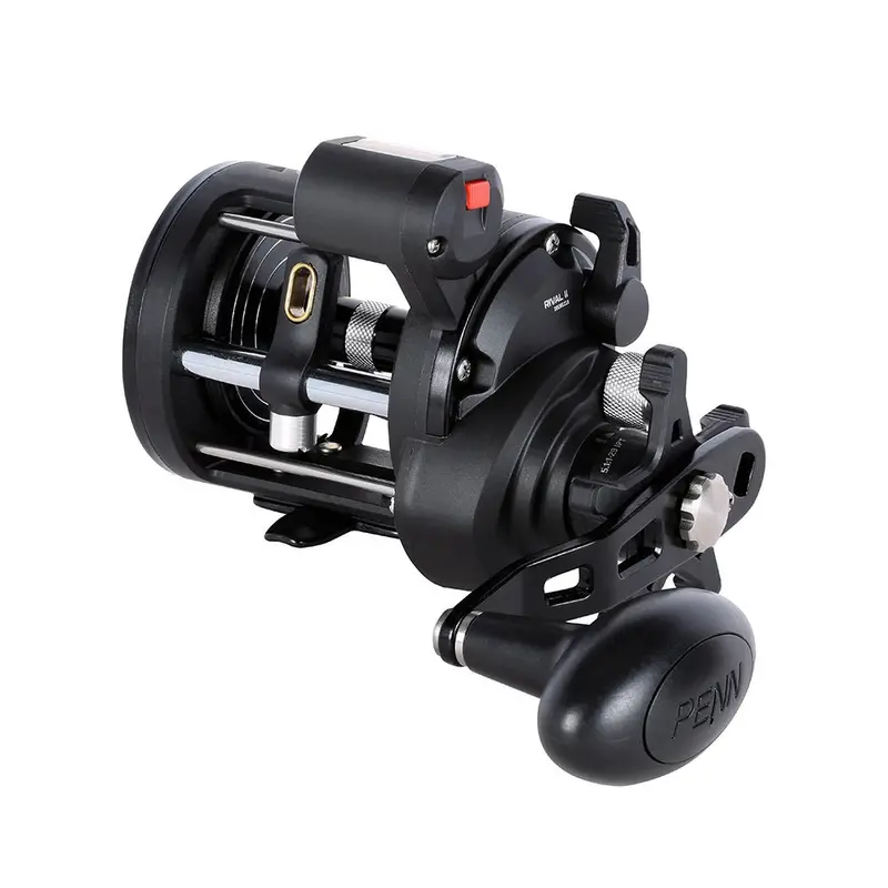 Penn Rvlii20lwlclh Rival Ii 20 Level Wind Left Hand Conventional Reel W/Line Counter [1639712] 1