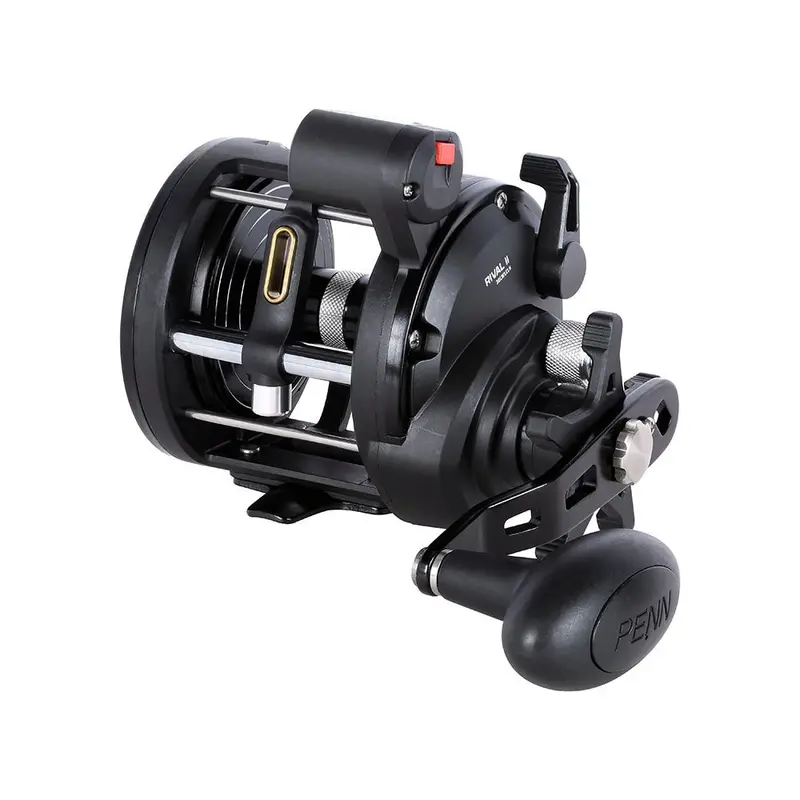 Penn Rvlii30lwlh Rival Ii 30 Level Wind Left Hand Conventional Reel W/Line Counter [1639715] 1