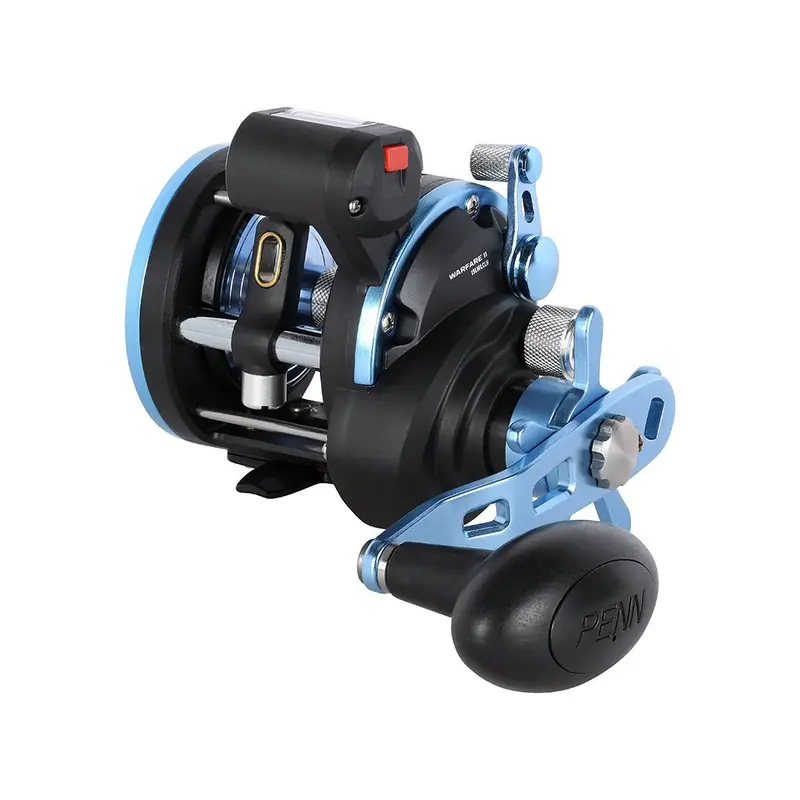 Penn Warii15lwlclh Warfare Ii Level Wind 15 Left Hand Conventional Reel W/Line Counter [1639681] 1