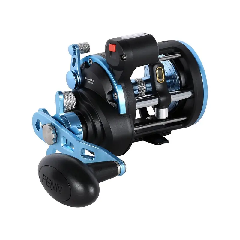 Penn Warii20lwlc Warfare Ii Level Wind 20 Right Hand Conventional Reel W/Line Counter [1639165] 1