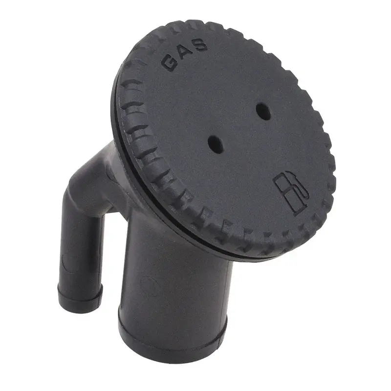 Perko 0542 Vented Fill F/1-1/2" Hose - Angled Neck - Gas - Black [0542Dpgblk] 1