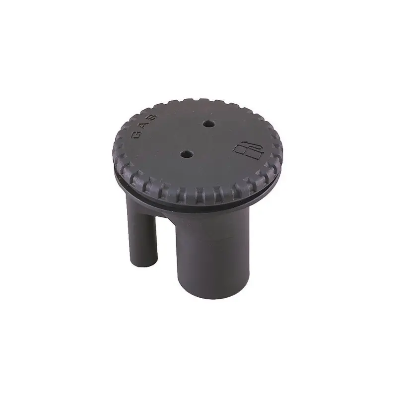 Perko 0543 Vented Fill F/1-1/2" Hose - Straight Neck - Gas - Black [0543Dpgblk] 1