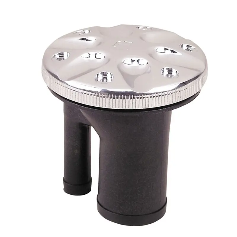 Perko 0591 Vented Fill F/1-1/2" Hose - Straight Neck - Chrome [0591Dpgchr] 1