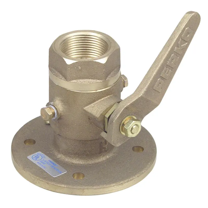 Perko 1-1/4" Seacock Ball Valve Bronze Made In The Usa [0805007Plb] 1