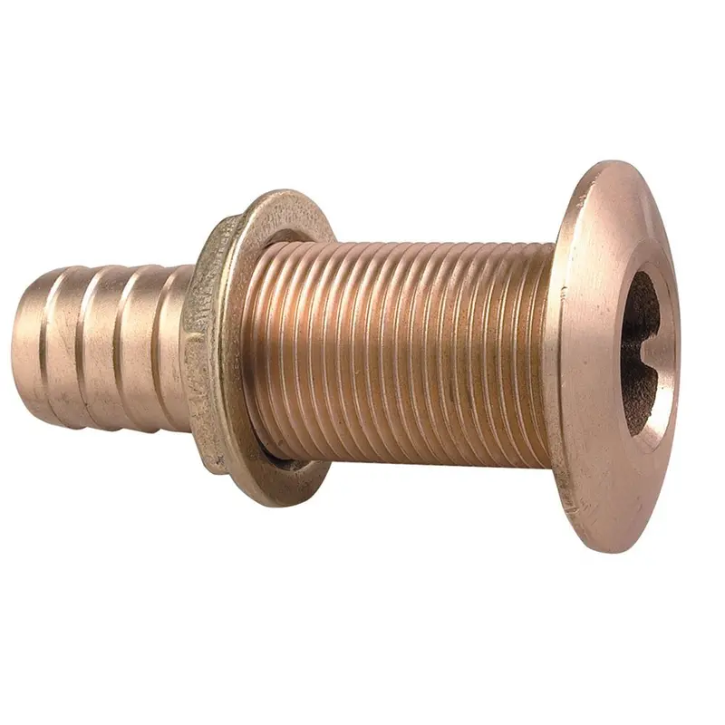 Perko 1-1/4" Thru-Hull Fitting F/Hose Bronze Made In The Usa [0350007Dpp] 1