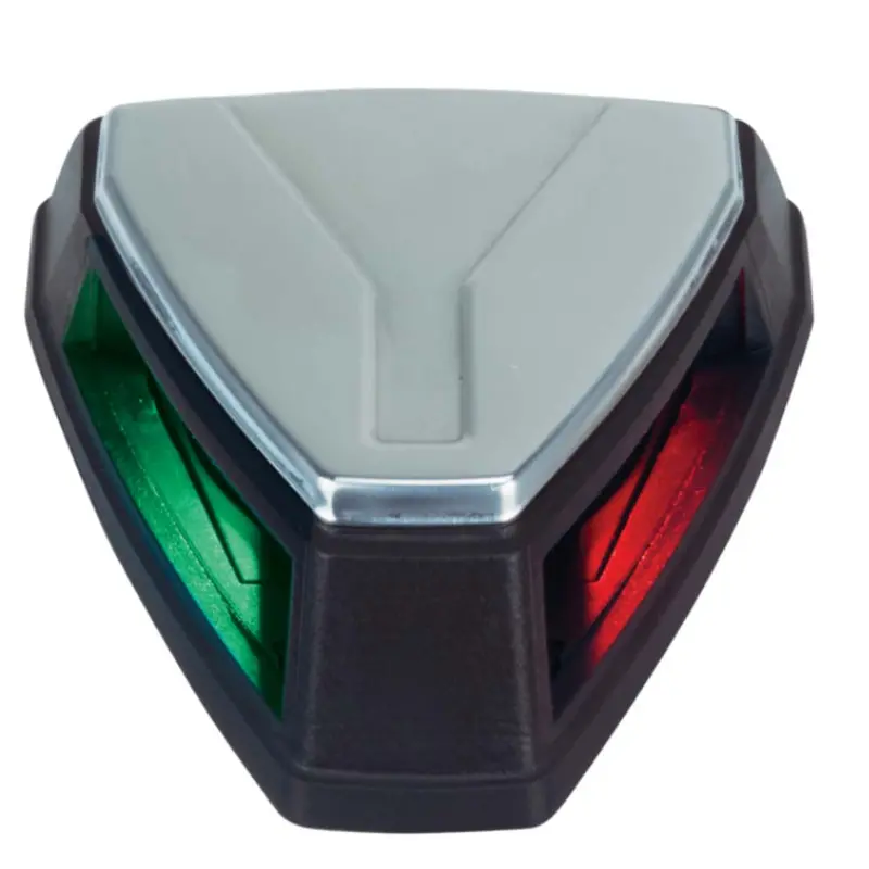Perko 12V Led Bi-Color Navigation Light - Black/Stainless Steel [0655001Bls] 1