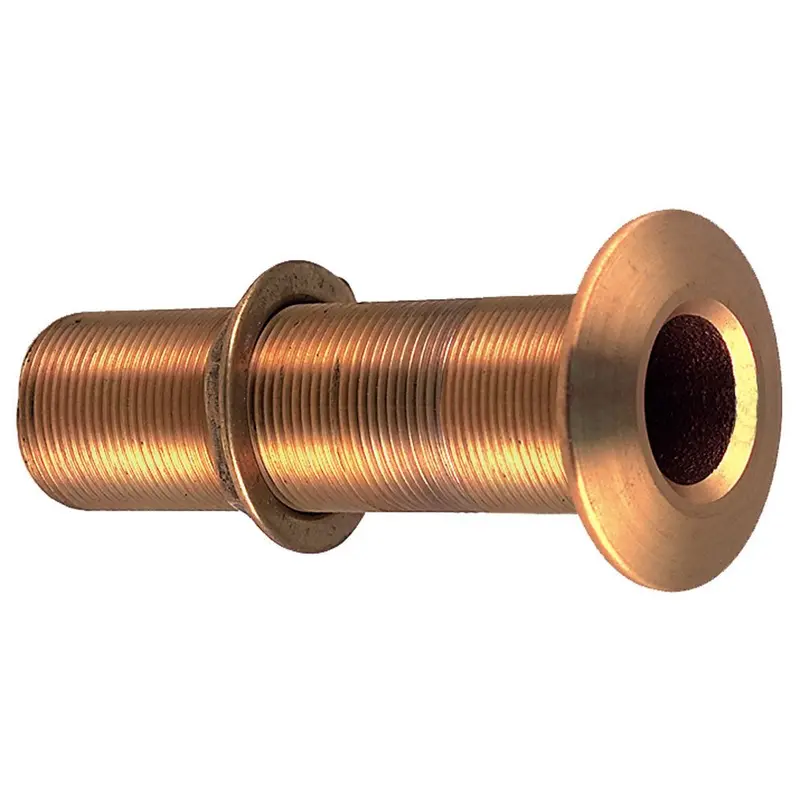Perko 3/4" Thru-Hull Fitting W/Pipe Thread Bronze Extra Long - Max Hull 5" Thick [0348Dp5plb] 1