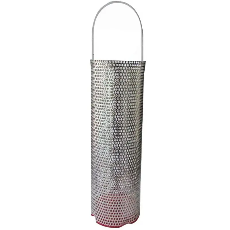 Perko 304 Stainless Steel Strainer Basket Only Size 8 F/1-1/2" Strainer [049300899D] 1