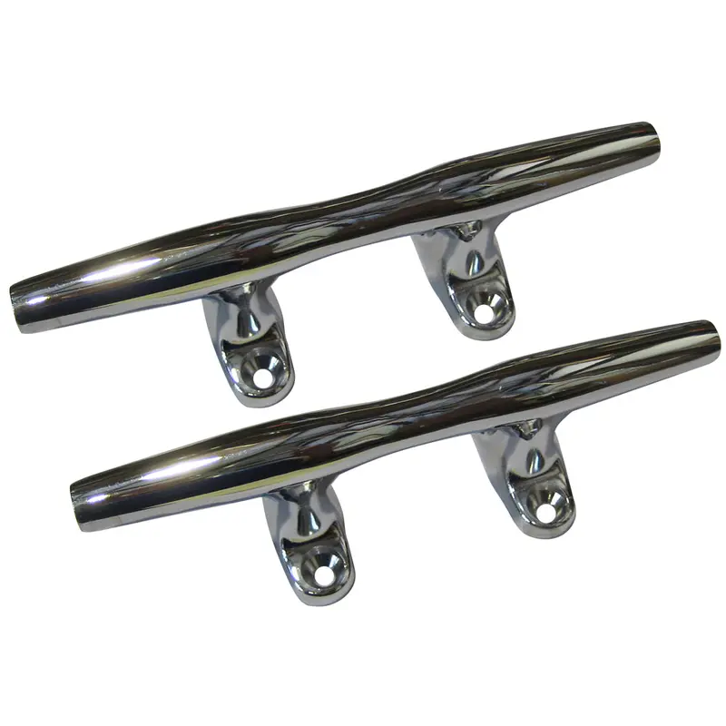 Perko 4" Open Base Cleat - Chrome Plated Zinc - Pair [1188Dp4chr] 1