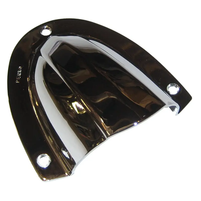 Perko Clam Shell Ventilator - Chrome Plated Brass - 4" X 3-3/4" [0339Dp0chr] 1