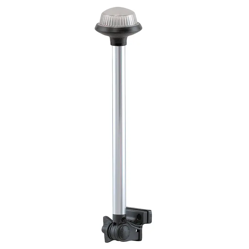 Perko Fold Down All-Round Frosted Globe Pole Light - Horizontal Mount - White [1634Dp0chr] 1