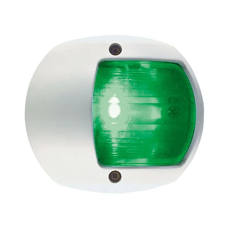 Perko Led Side Light - Green - 12V - White Plastic Housing [0170Wsddp3] 1