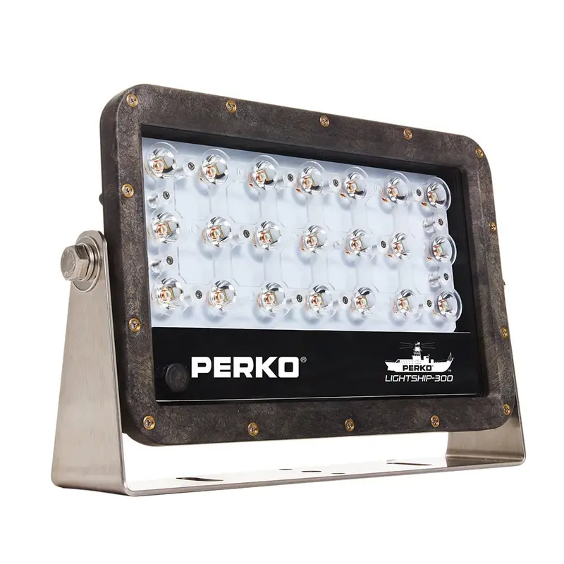 Perko Lightship 100 Led High Performance Spotlight - 12/24V - Black [1643100S0b] 1