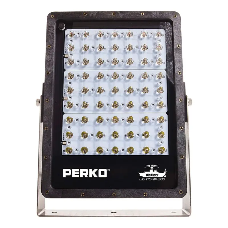 Perko Lightship 300 Led High Performance Floodlight - 12/24V - Black [1643300F0b] 1