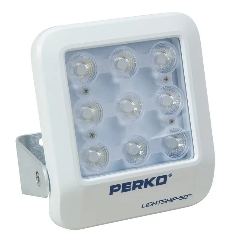 Perko Lightship 50 Led High Performance Spotlight - 12/24V - White [1643050S0w] 1