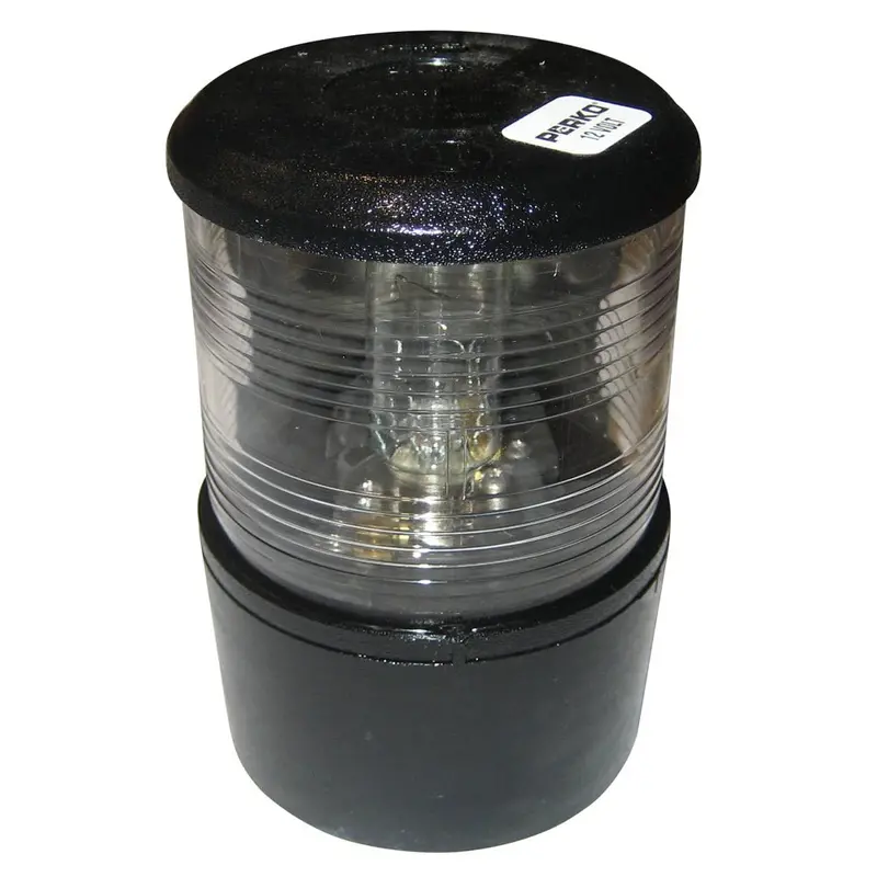 Perko Masthead Light F/Sail Or Power Less Than 20M - 12Vdc - Black Base Mount/White Light [0200Mb0dp1] 1