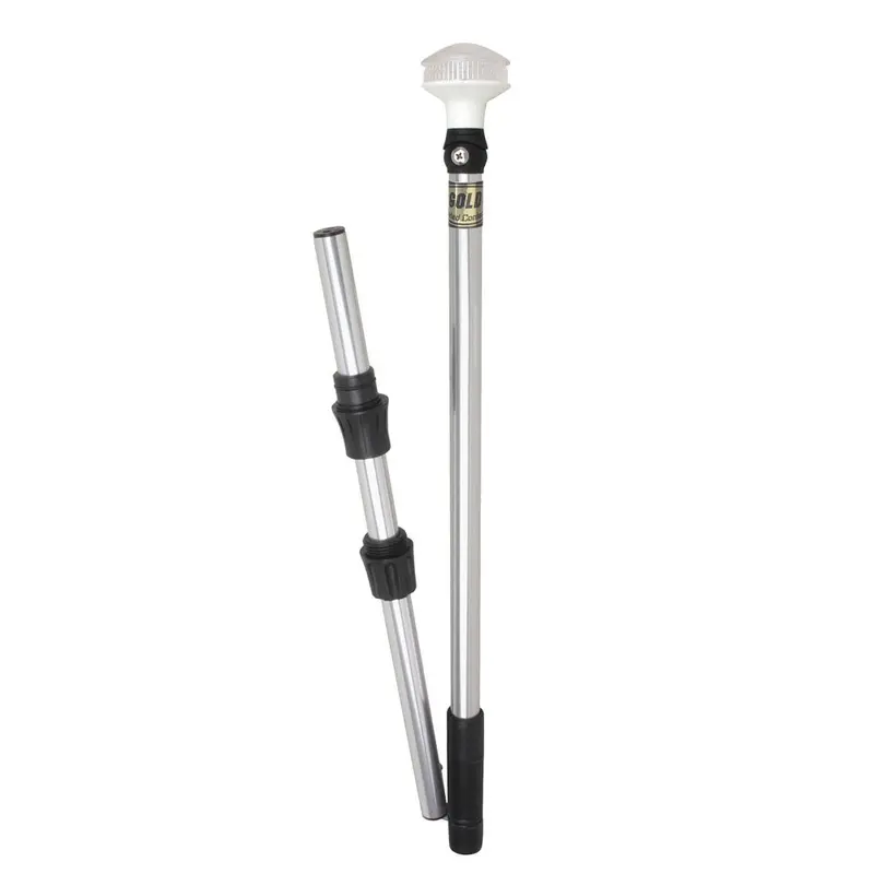 Perko Omega Series Universal Led Pole Light - 48" W/Fold In Half Pole [1348Dp6chr] 1
