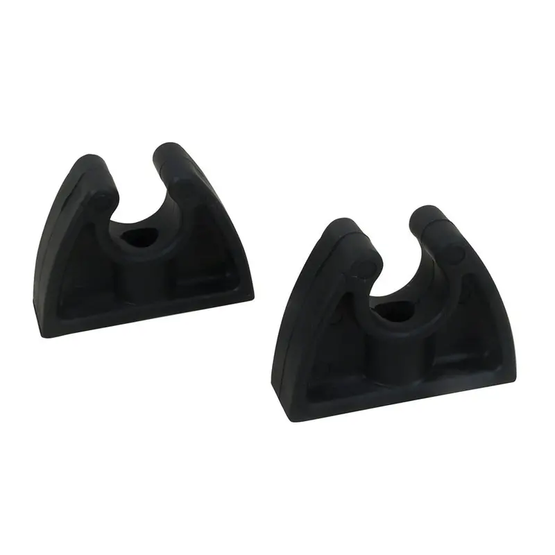 Perko Pole Storage Clips - Black - Pair [0477Dp0blk] 1