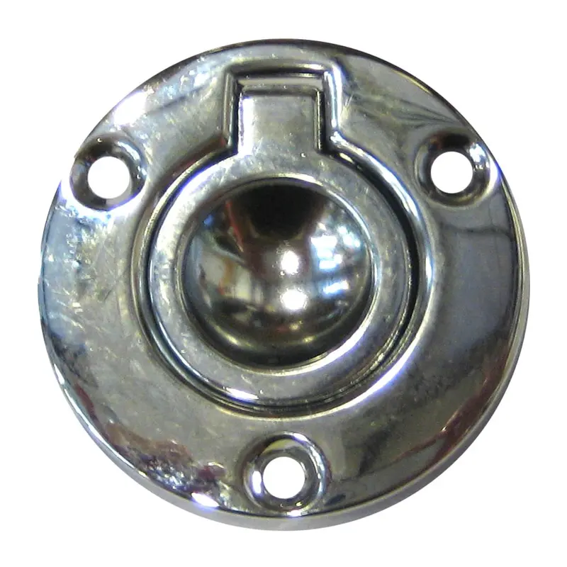 Perko Round Flush Ring Pull - 2" - Chrome Plated Zinc [1232Dp2chr] 1