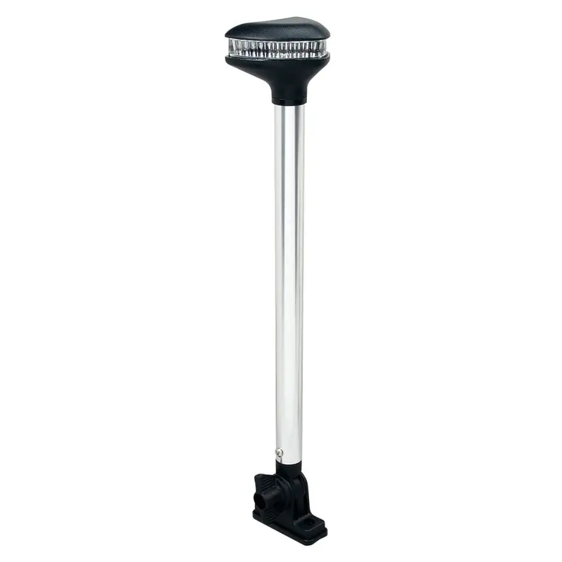 Perko Stealth Series - L.E.D. Fold Down White All-Round Light - Vertical Mount - 13-3/8" [1639Dp0chr] 1