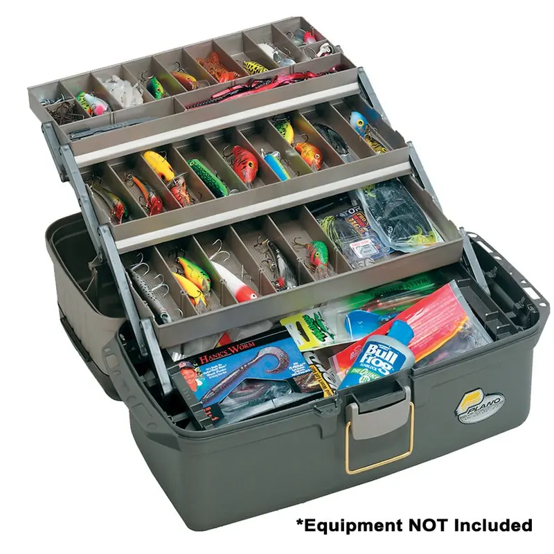 Plano Guide Series Tray Tackle Box - Graphite/Sandstone [613403] 1