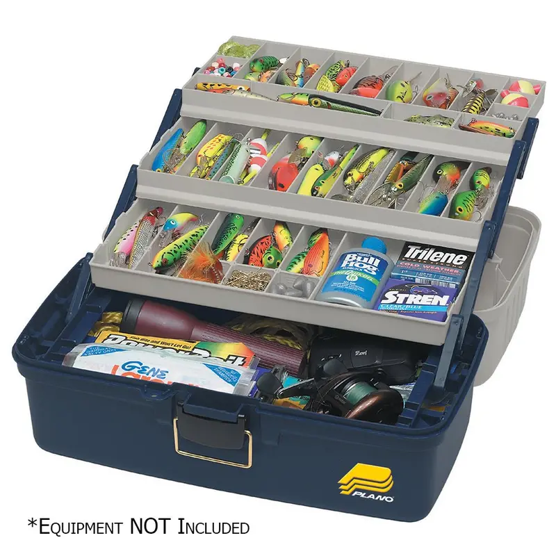 Plano Three-Tray Fixed Compartment Tackle Box - Xl [613306] 1